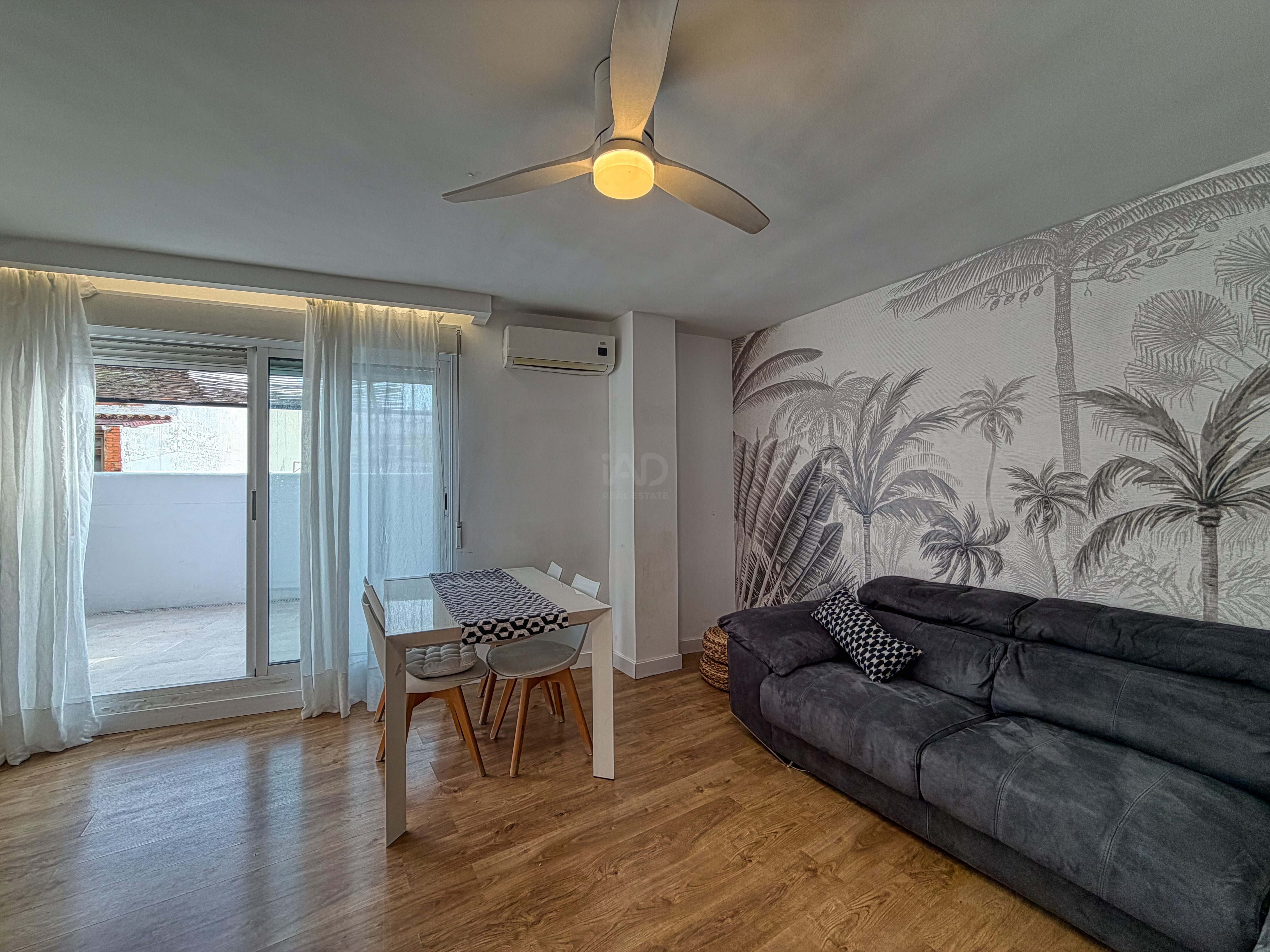 Sala d'estar de Àtic en venda en Dénia amb Aire condicionat, Calefacció i Terrassa