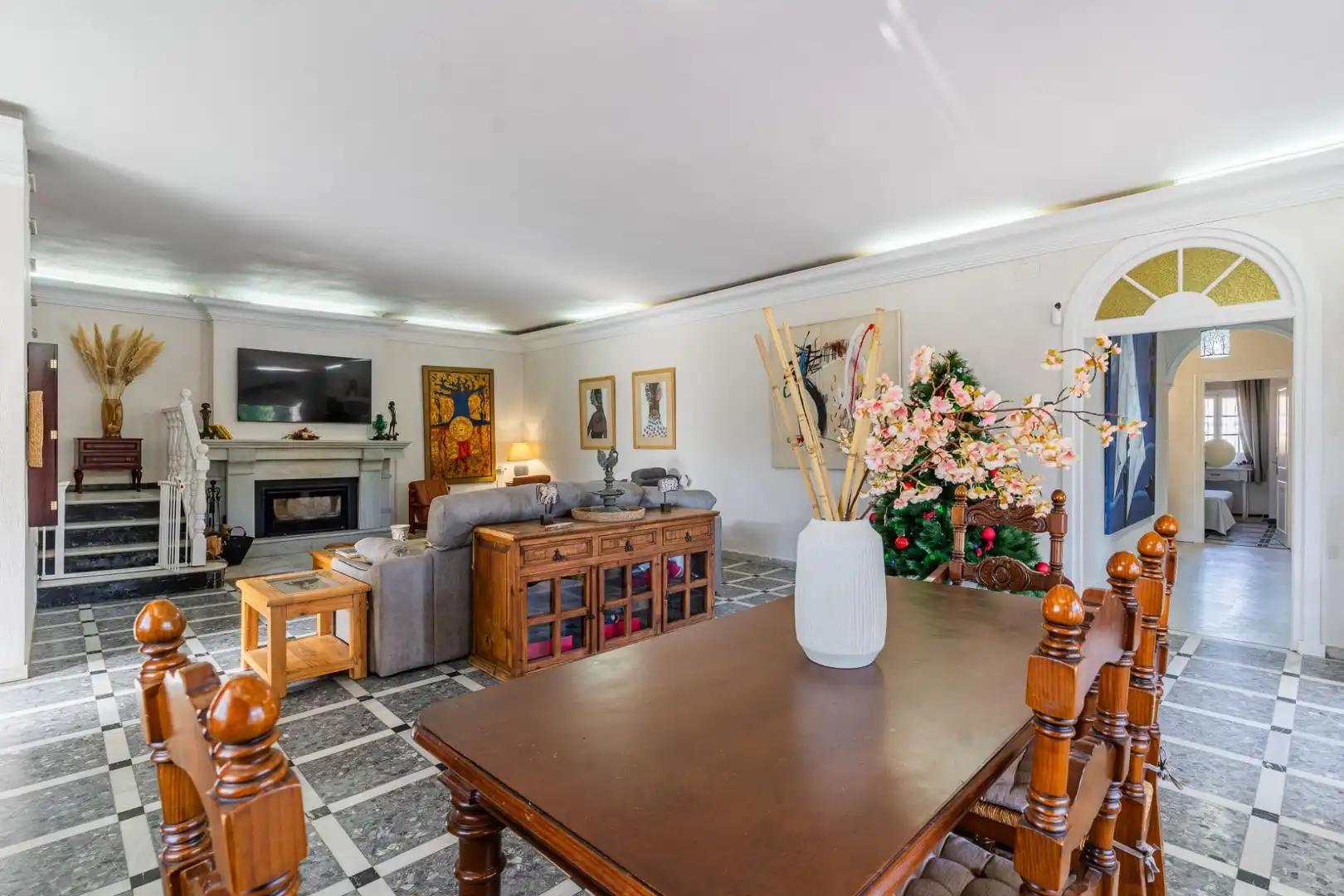 Dining room of Houses for sale in Jerez de la Frontera  with Private garden, Swimming Pool and Balcony
