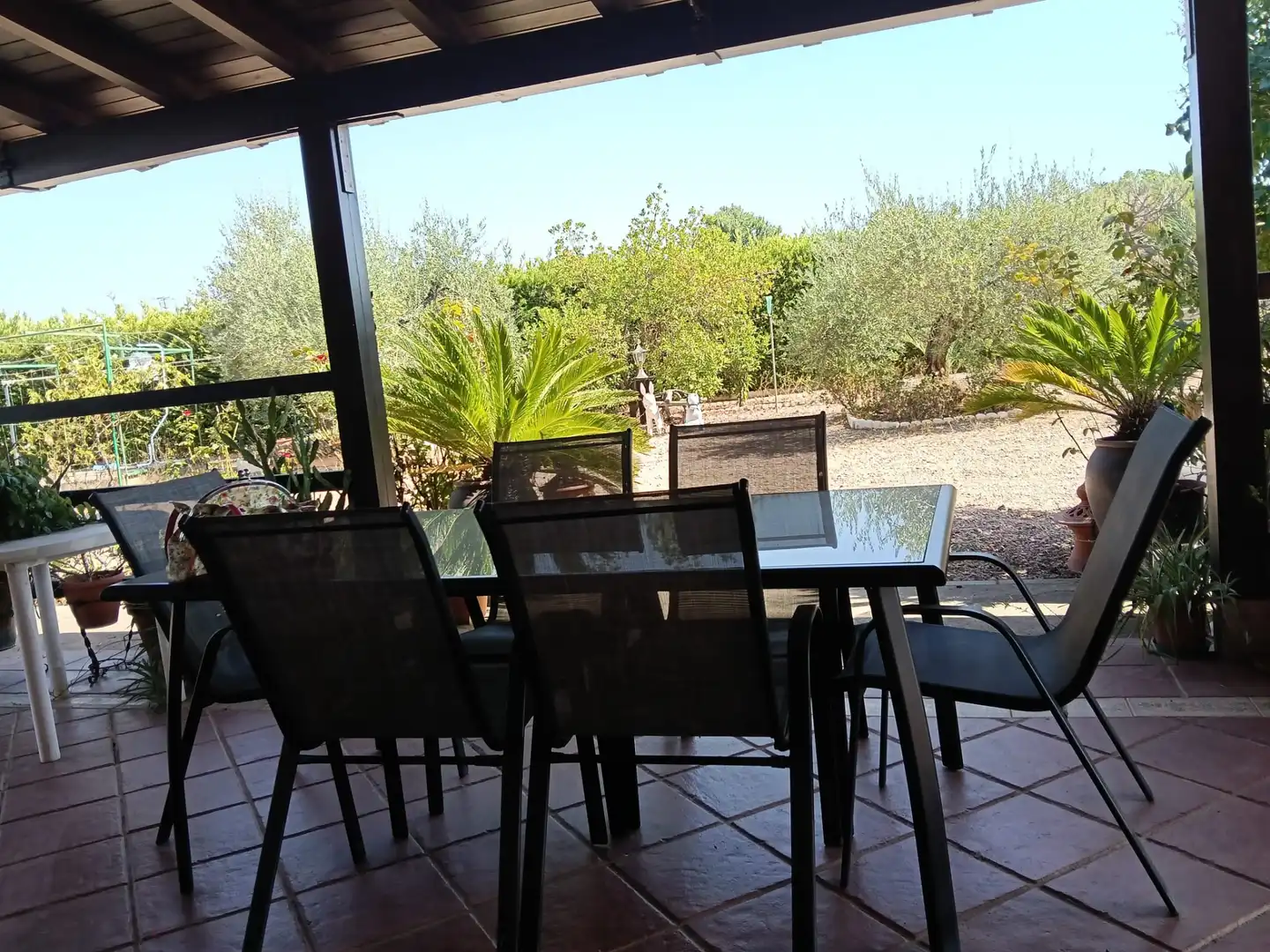 Terrassa de Casa o xalet en venda en Almendralejo amb Aire condicionat, Calefacció i Jardí privat