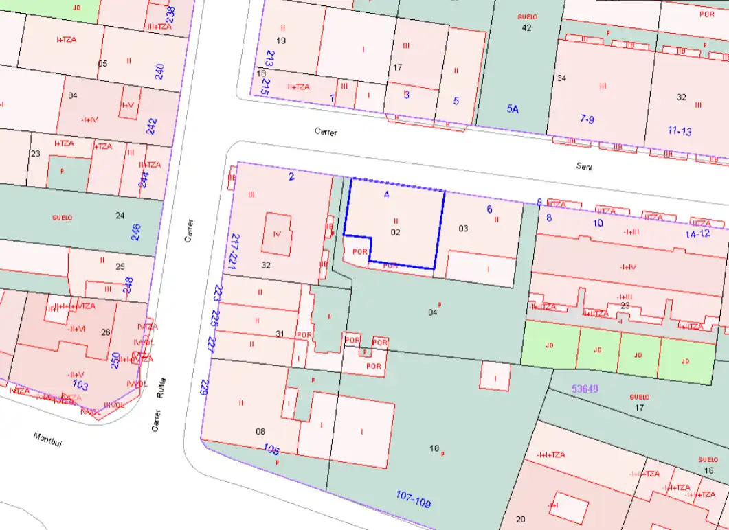 Residencial en venta en Carrer de Sant Salvador d'Horta, Eixample Sud – Migdia