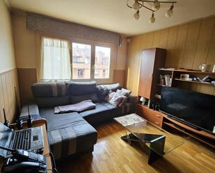 Living room of Flat for sale in  Pamplona / Iruña  with Air Conditioner, Heating and Parquet flooring