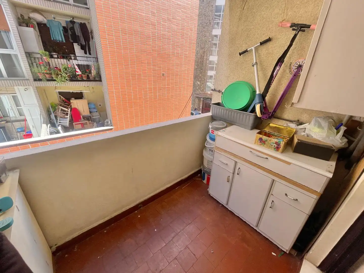 Balcony of Flat for sale in Bilbao   with Heating, Furnished and Oven