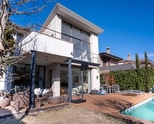 Vista exterior de Casa o xalet en venda en Girona Capital amb Aire condicionat, Calefacció i Jardí privat