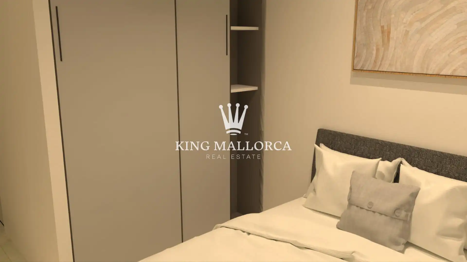Bedroom of Apartments for sale in  Palma de Mallorca  with Air Conditioner, Heating and Terrace