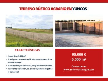 Terreno rustico in vendita a Yuncos