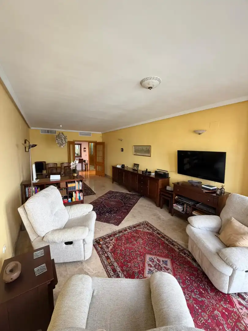 Sala d'estar de Pis en venda en Ceuta amb Aire condicionat, Moblat i Forn