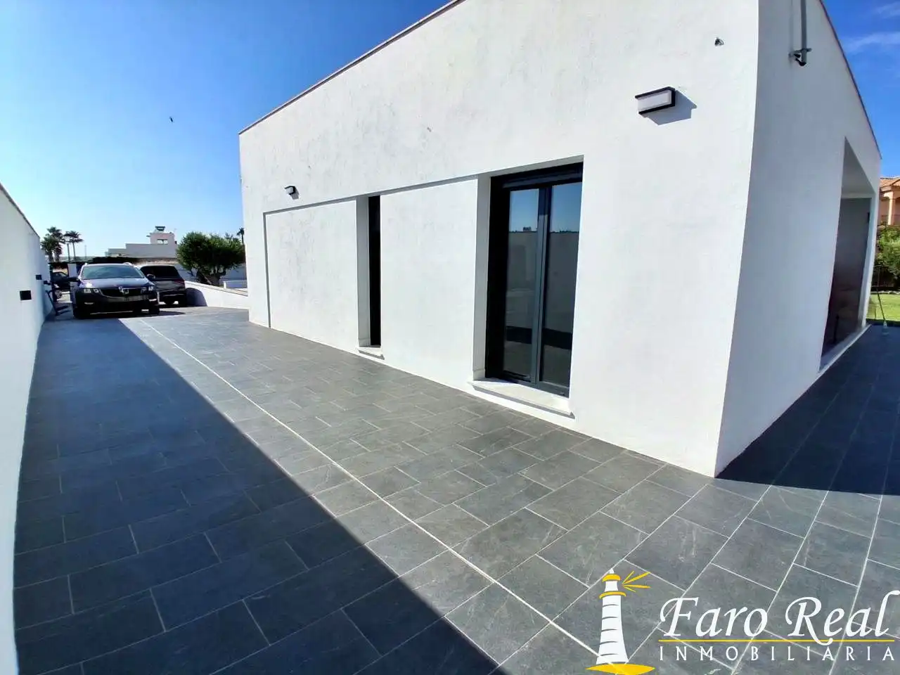 Exterior view of Houses for rent in Sanlúcar de Barrameda  with Air Conditioner, Private garden and Swimming Pool