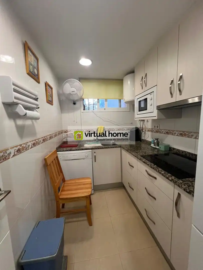 Cocina de Planta baja en venta en Benidorm con Aire acondicionado, Trastero y Amueblado