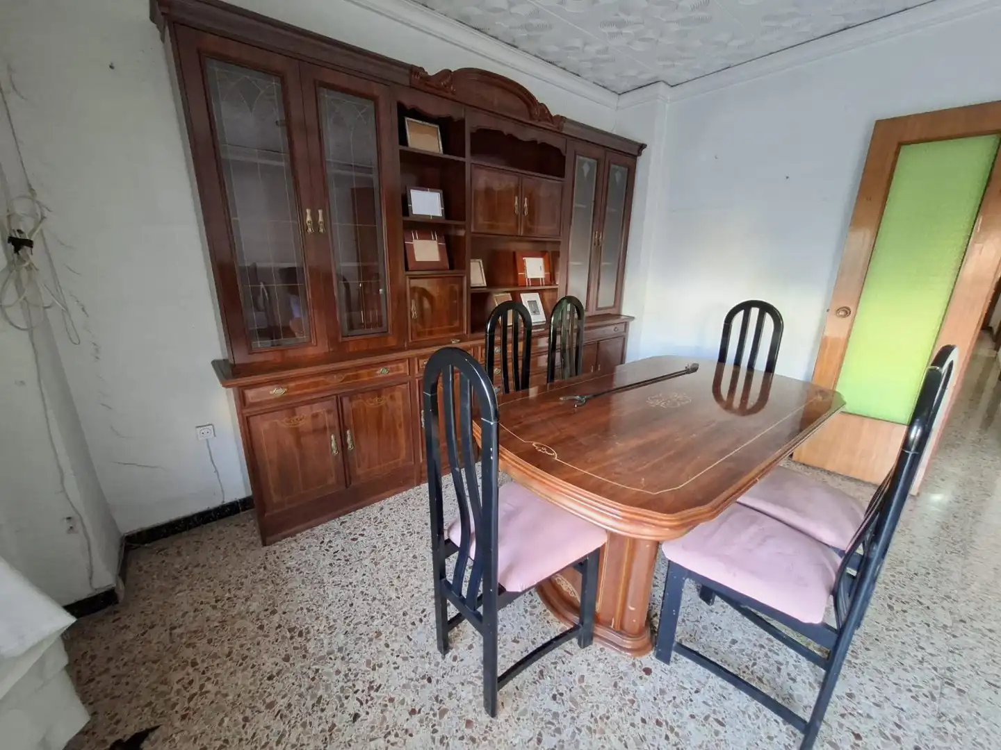 Dining room of Flat for sale in Gandia  with Air Conditioner, Heating and Storage room