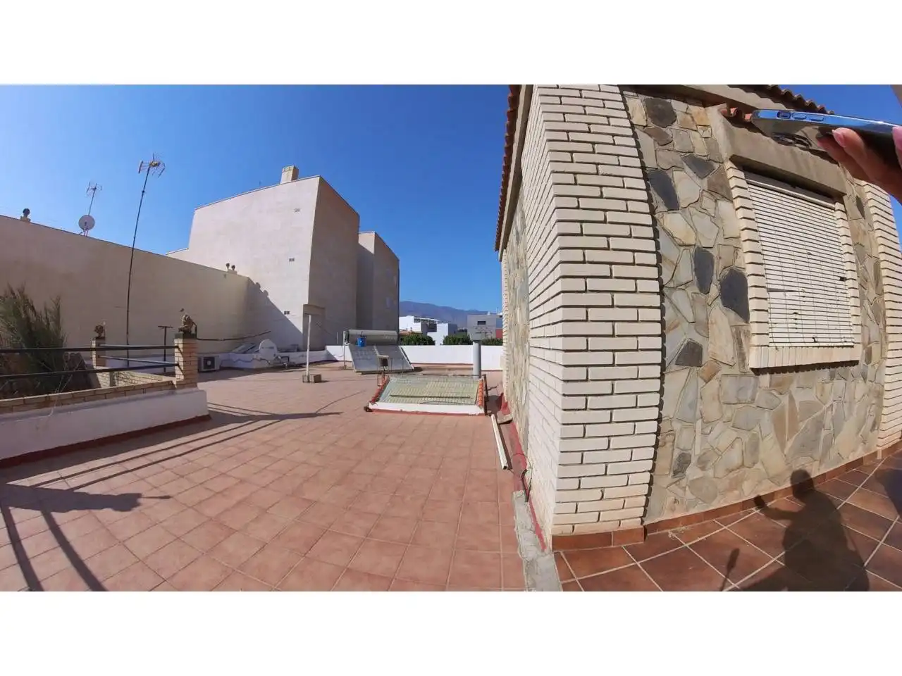 Vista exterior de Casa o xalet en venda en El Ejido amb Calefacció, Jardí privat i Terrassa