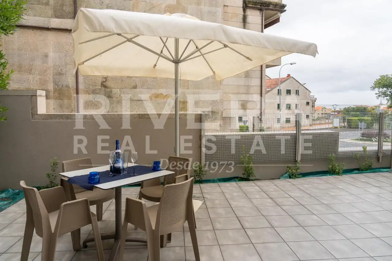 Terraza de Apartamento en venta en Sanxenxo con Aire acondicionado, Calefacción y Terraza
