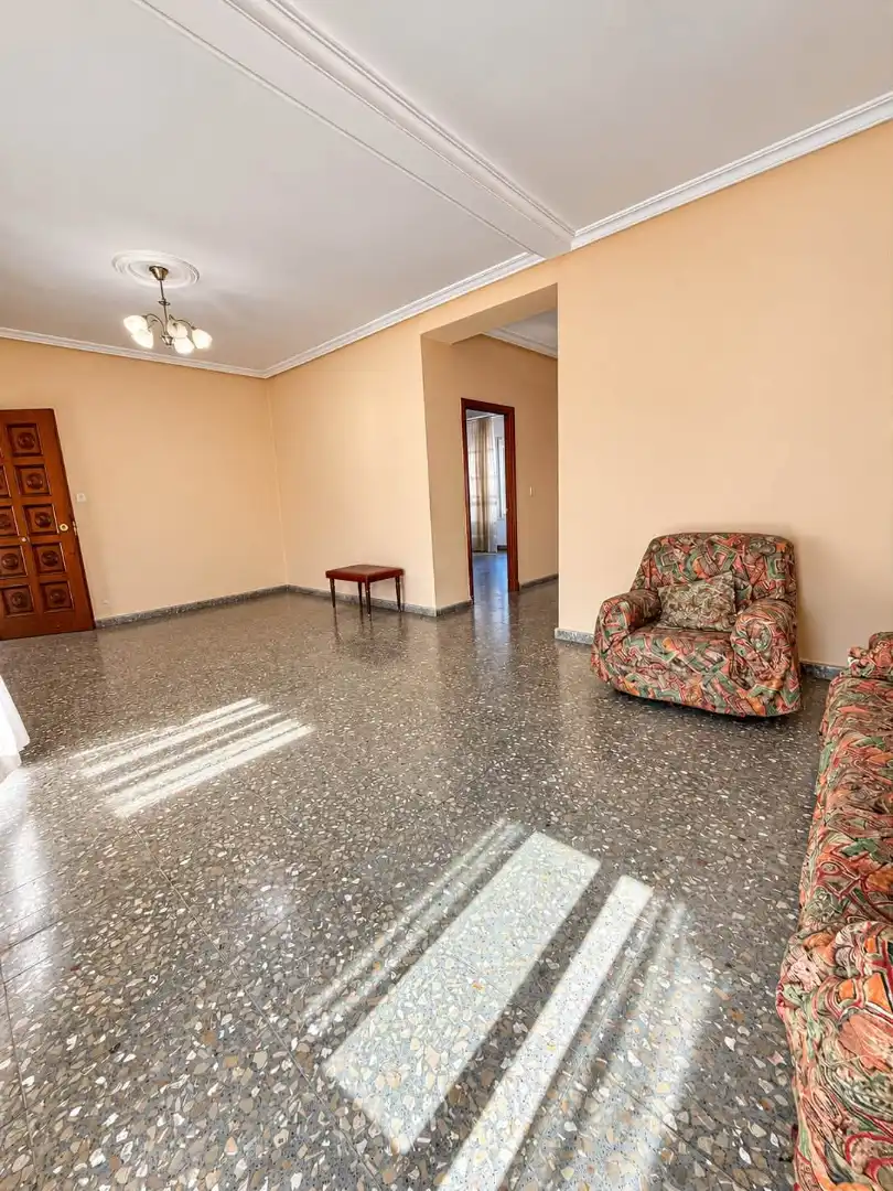 Wohnzimmer von Wohnung zum Verkauf in Alcantarilla mit Klimaanlage, Terrasse und Balkon