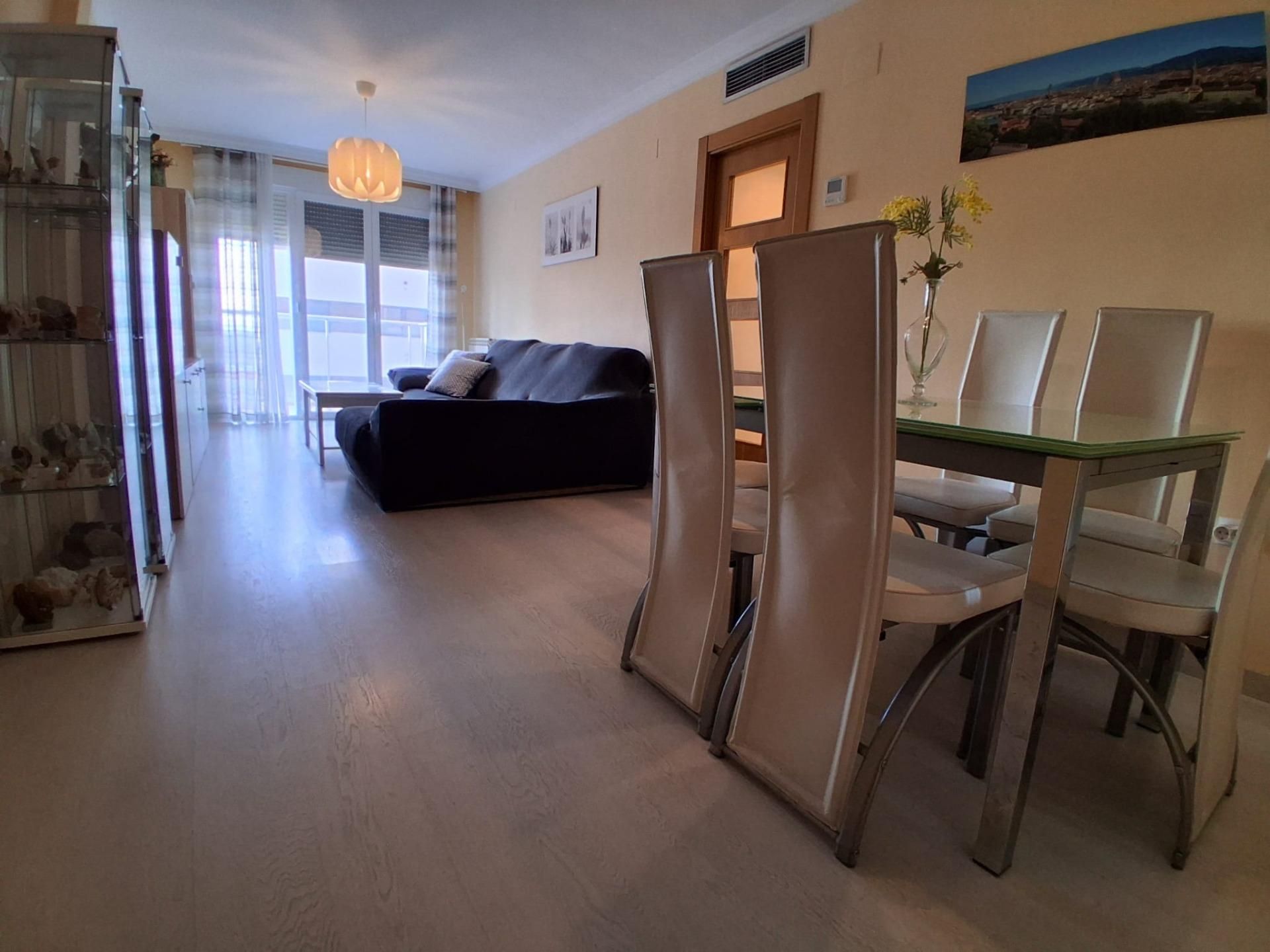 Living room of Flat for sale in  Albacete Capital  with Air Conditioner, Heating and Private garden