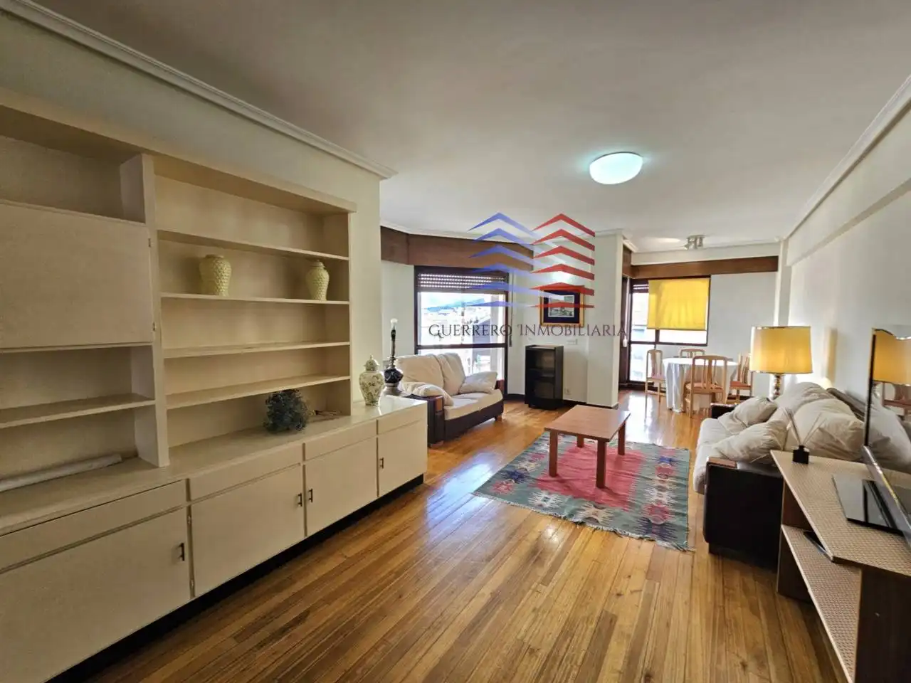 Sala de estar de Piso de alquiler en Ourense Capital  con Calefacción, Parquet y Trastero