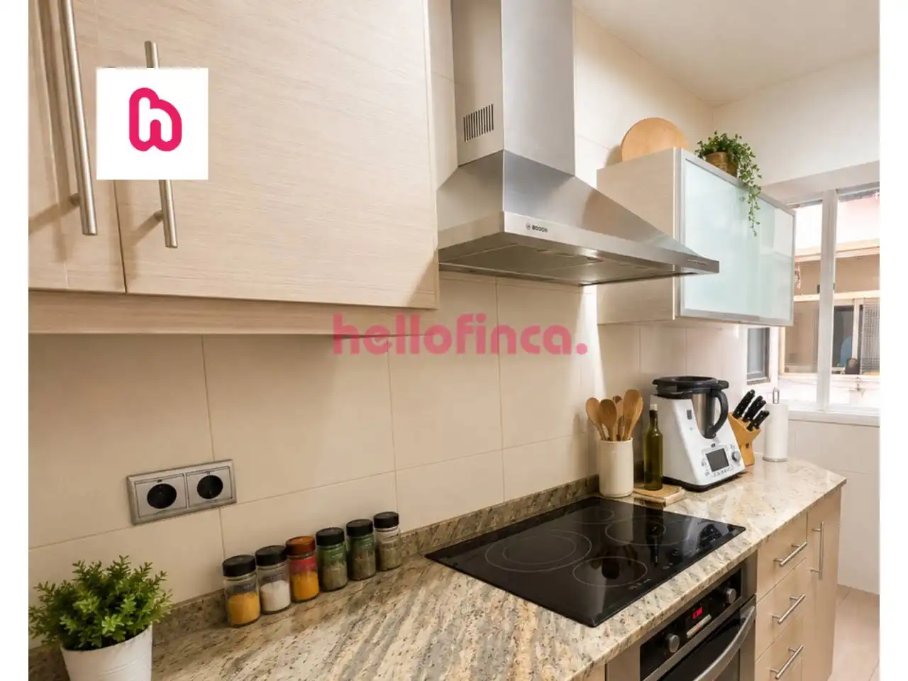 Kitchen of Flat for sale in Ripollet  with Heating, Parquet flooring and Storage room