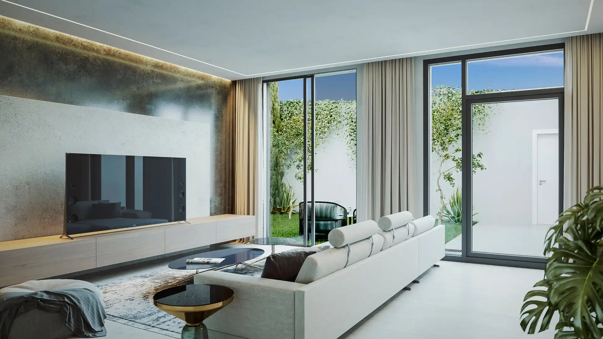 Sala de estar de Casa o chalet en venta en Fuengirola con Terraza y Balcón