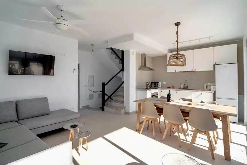Cocina de Casa o chalet en venta en Nerja con Aire acondicionado y Piscina
