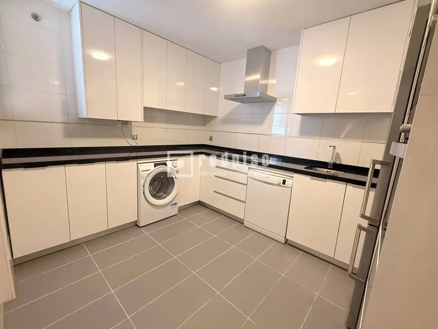 Cocina de Piso de alquiler en Málaga con Aire acondicionado, Calefacción y Terraza