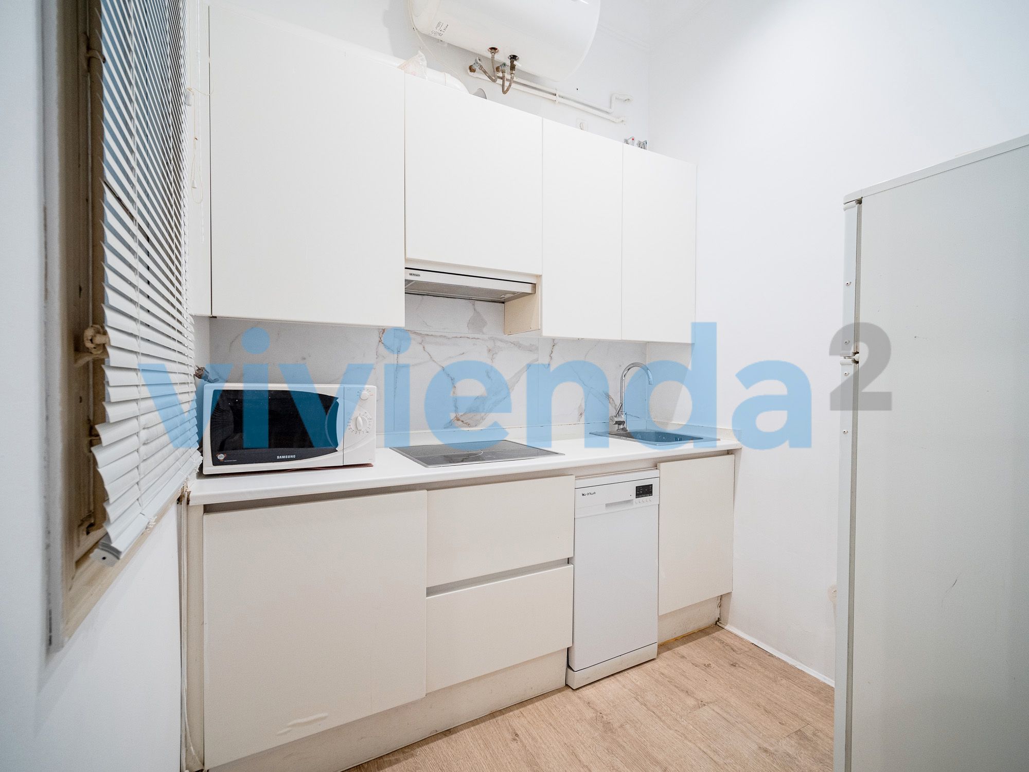 Cocina de Piso en venta en  Madrid Capital con Calefacción, Terraza y Balcón