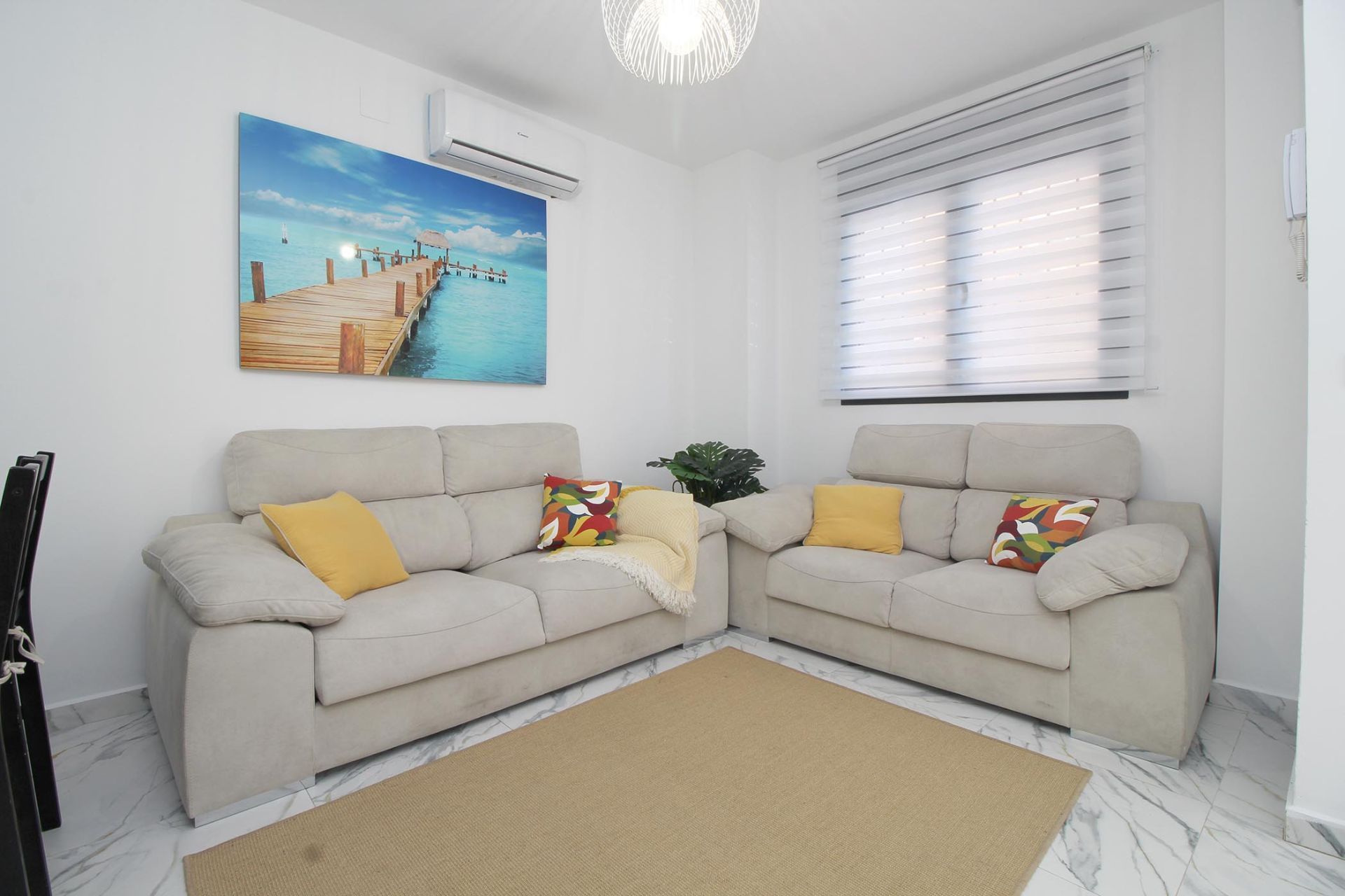 Sala d'estar de Estudi en venda en Málaga Capital amb Aire condicionat, Calefacció i Moblat