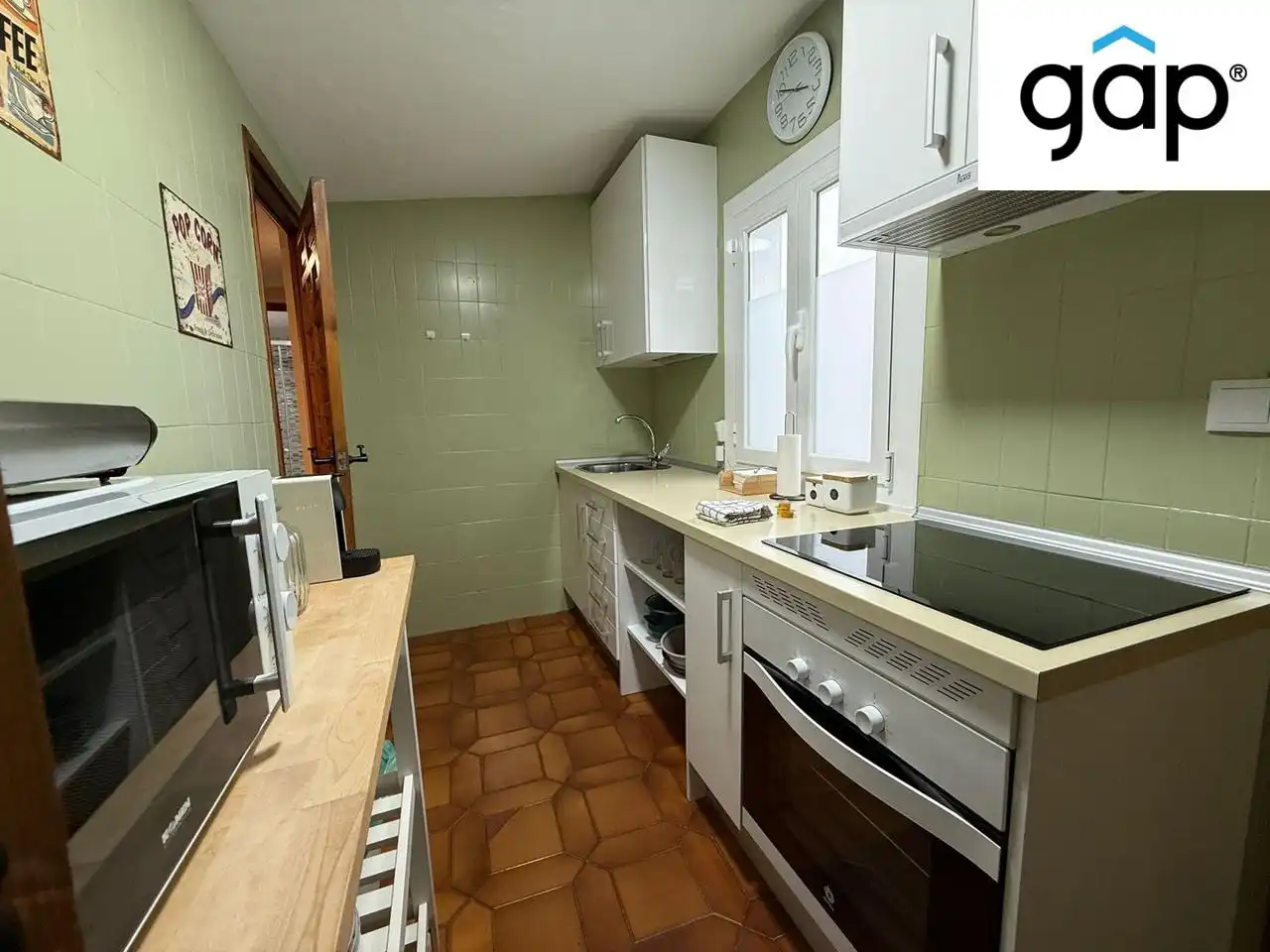 Kitchen of Flat for sale in Cuenca  with Heating and Furnished