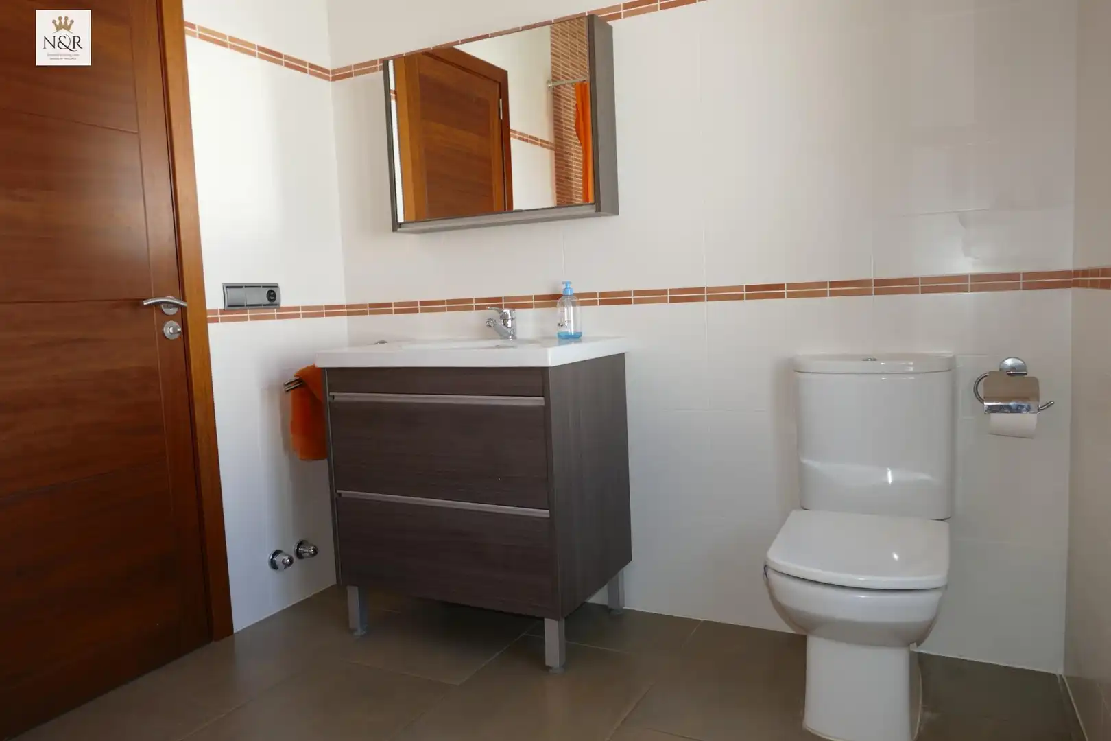 Badezimmer von Haus oder Chalet zur Miete in Binissalem mit Klimaanlage, Heizung und Privatgarten