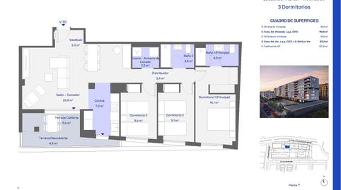 Photo 2 from new construction home in Flat for sale in Giusseppe Verdi, 101, San José - Los Metales, Valencia