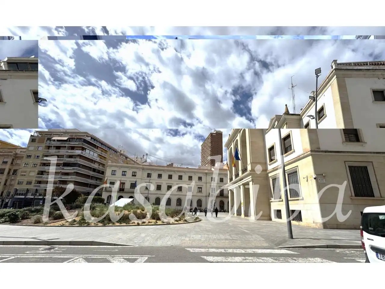 Vista exterior de Garatge en venda en Alicante / Alacant
