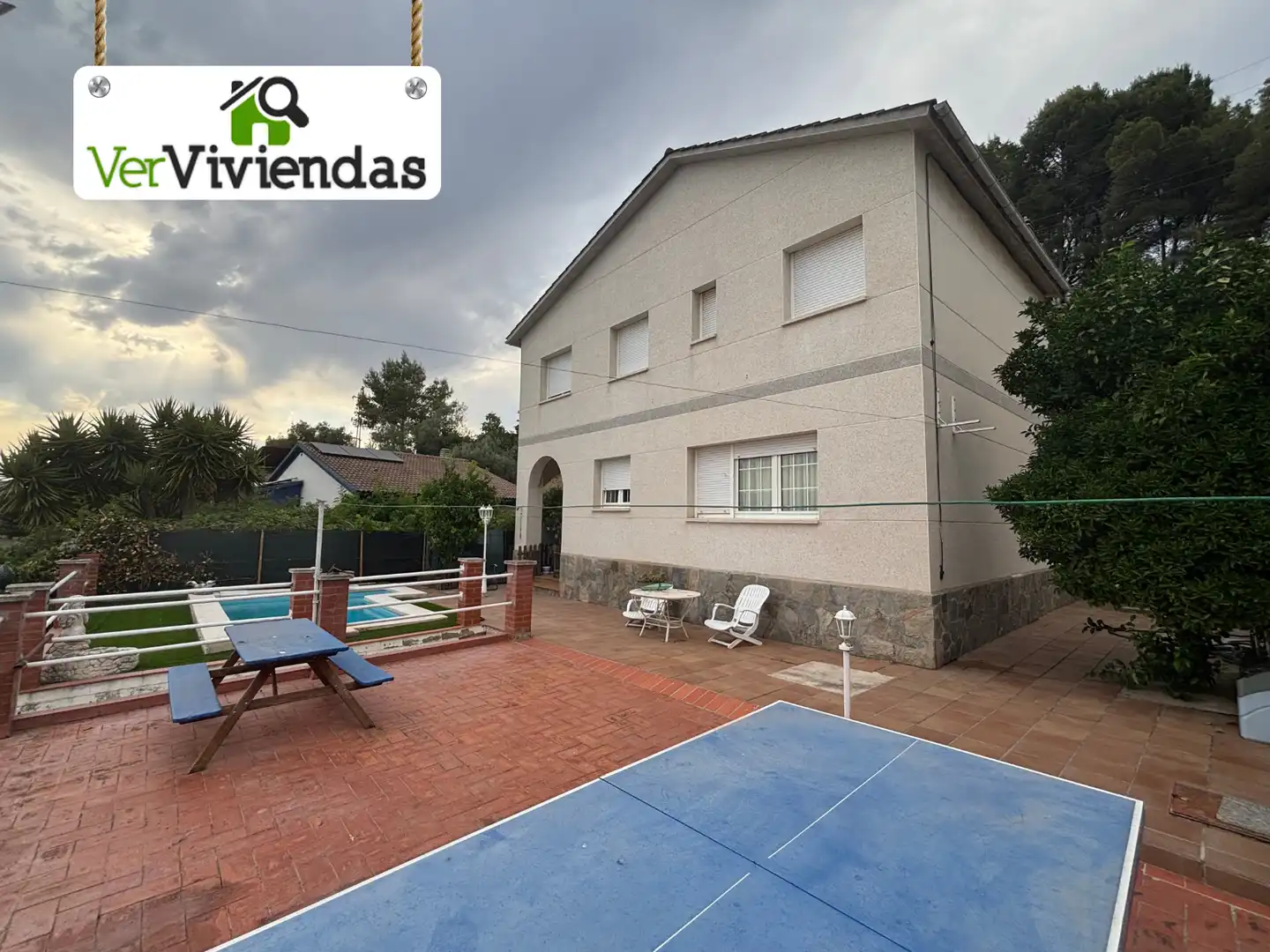 Vista exterior de Casa o xalet en venda en Piera amb Aire condicionat, Calefacció i Jardí privat
