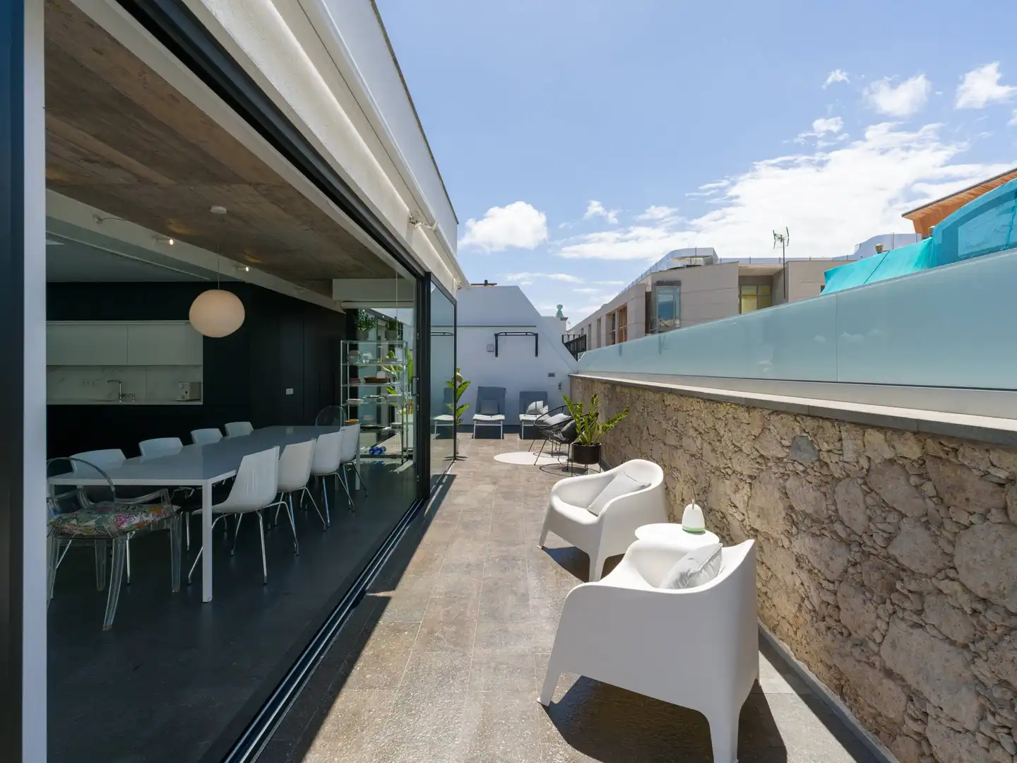 Terrassa de Casa o xalet en venda en Las Palmas de Gran Canaria amb Aire condicionat, Terrassa i Balcó