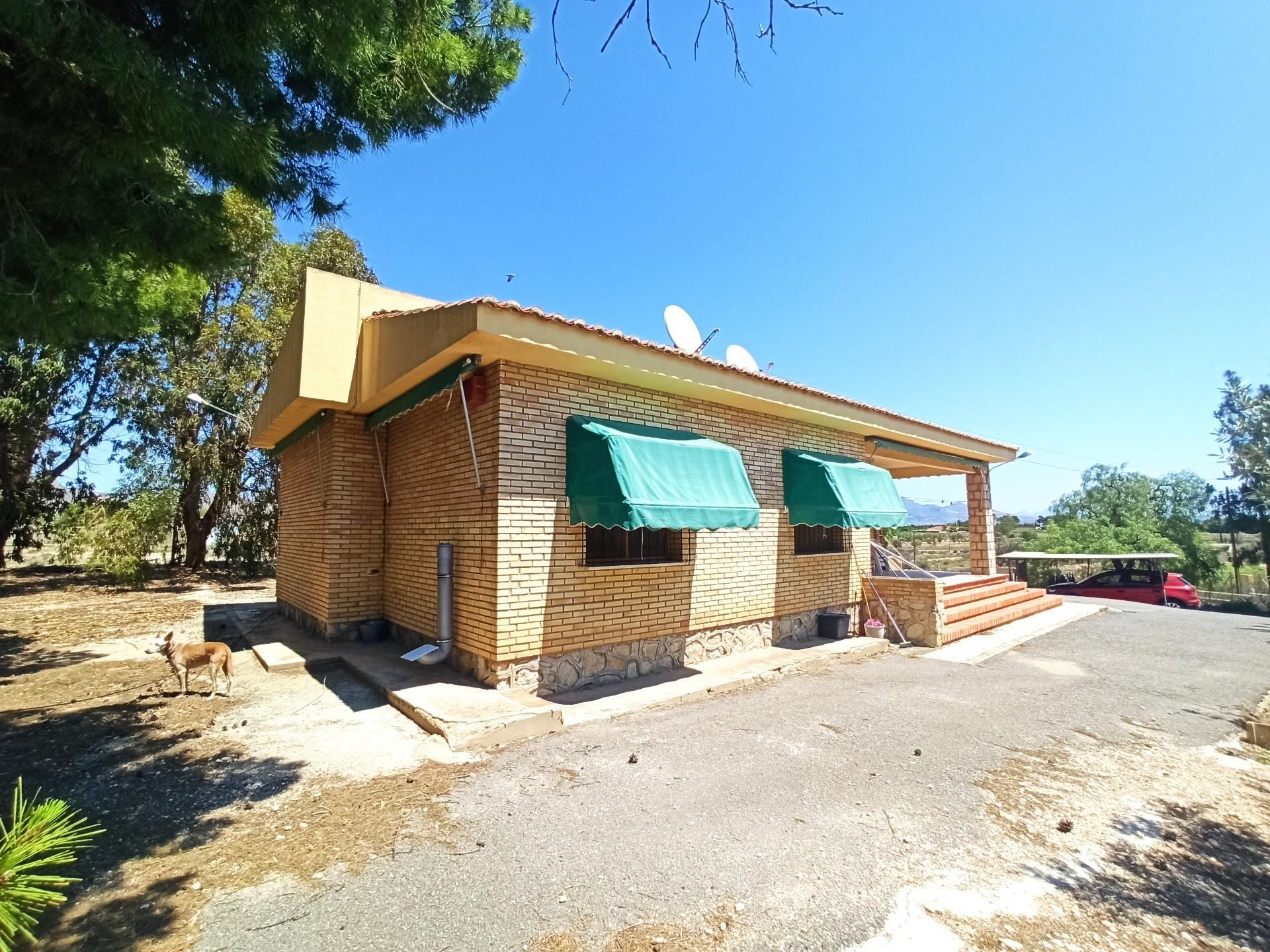 Vista exterior de Casa o xalet en venda en San Vicente del Raspeig / Sant Vicent del Raspeig amb Jardí privat, Terrassa i Traster