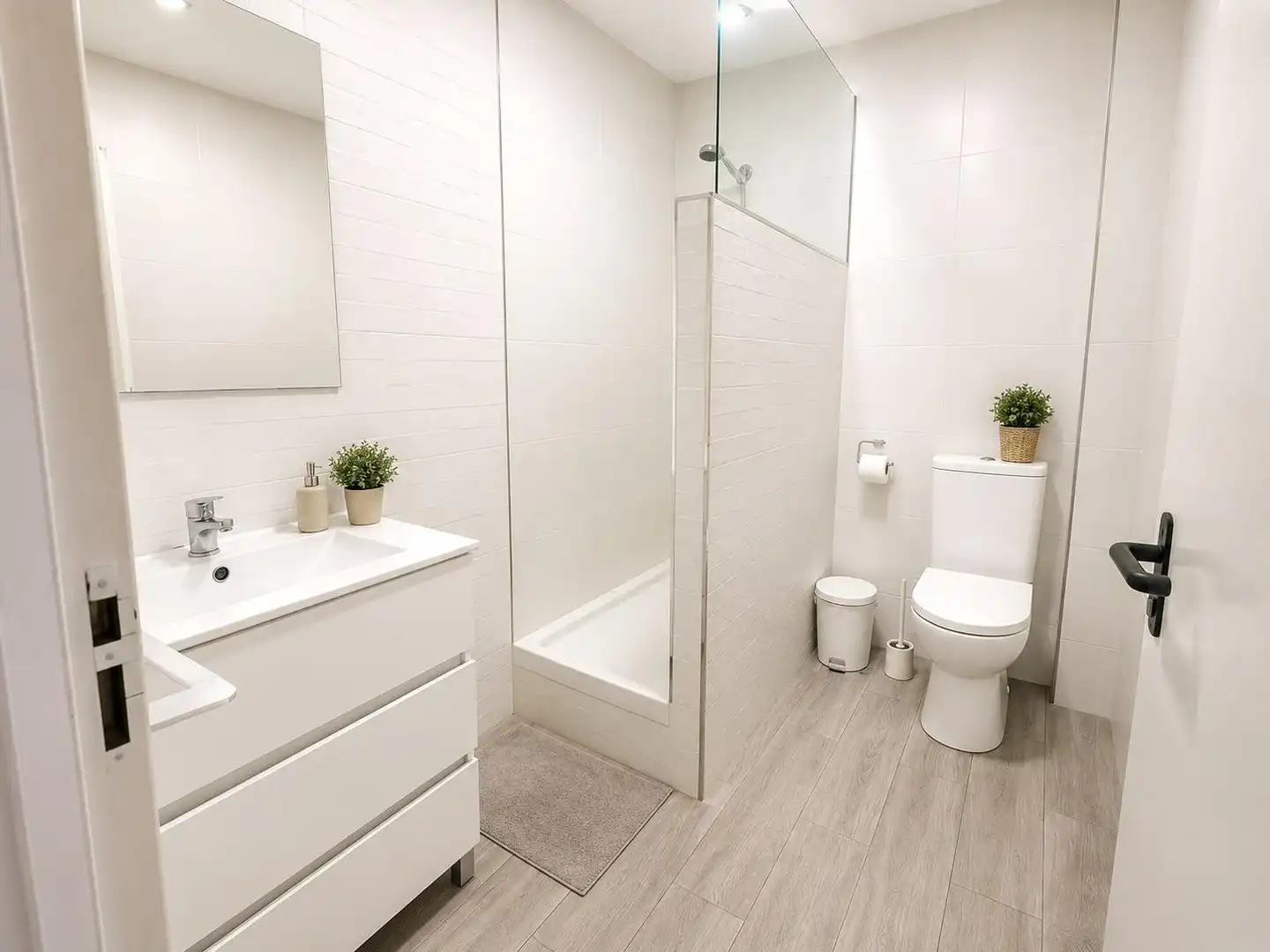 Badezimmer von Erdgeschoss zur Miete in Málaga