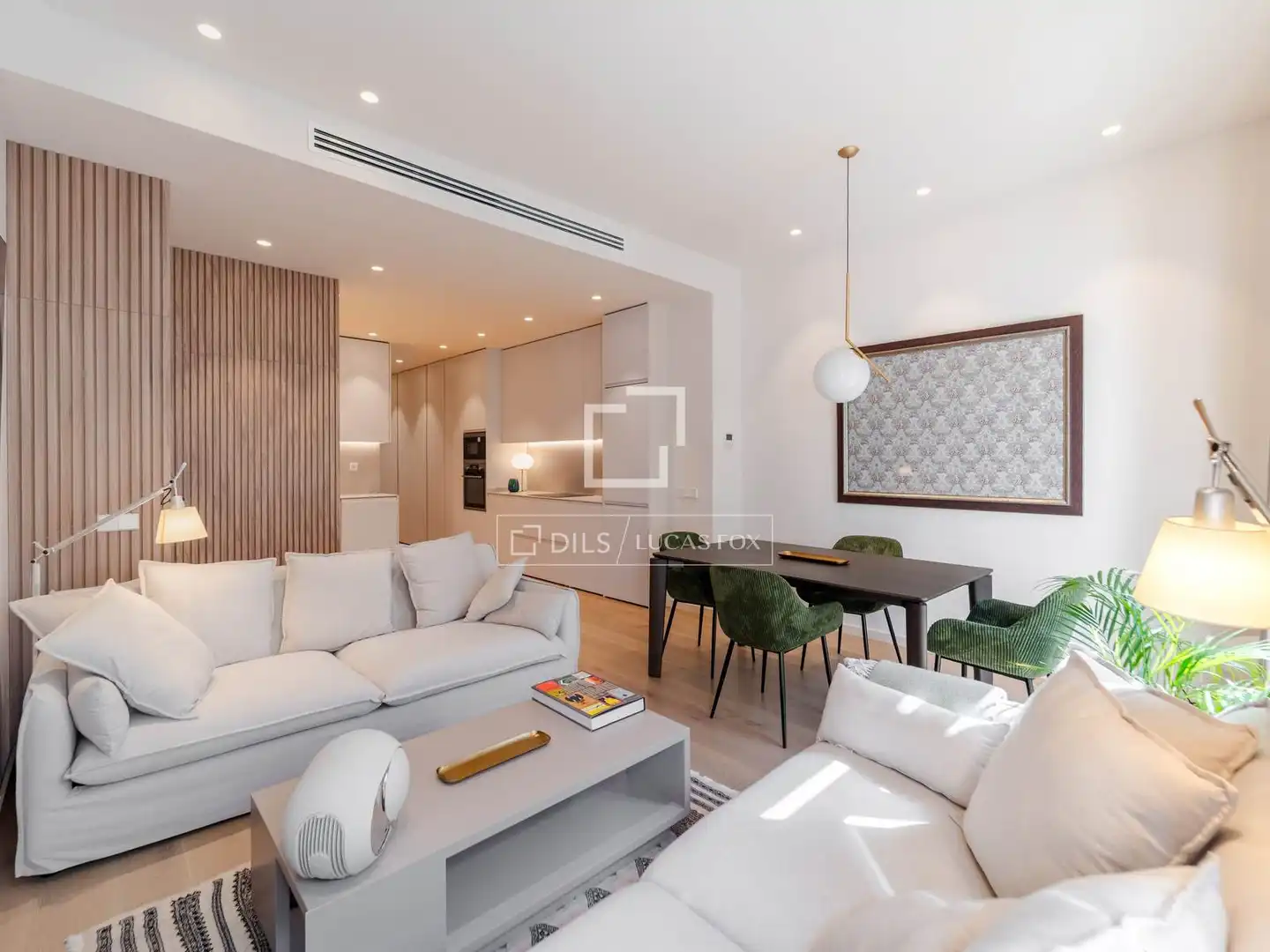 Sala de estar de Piso de alquiler en Valencia con Aire acondicionado, Amueblado y Balcón
