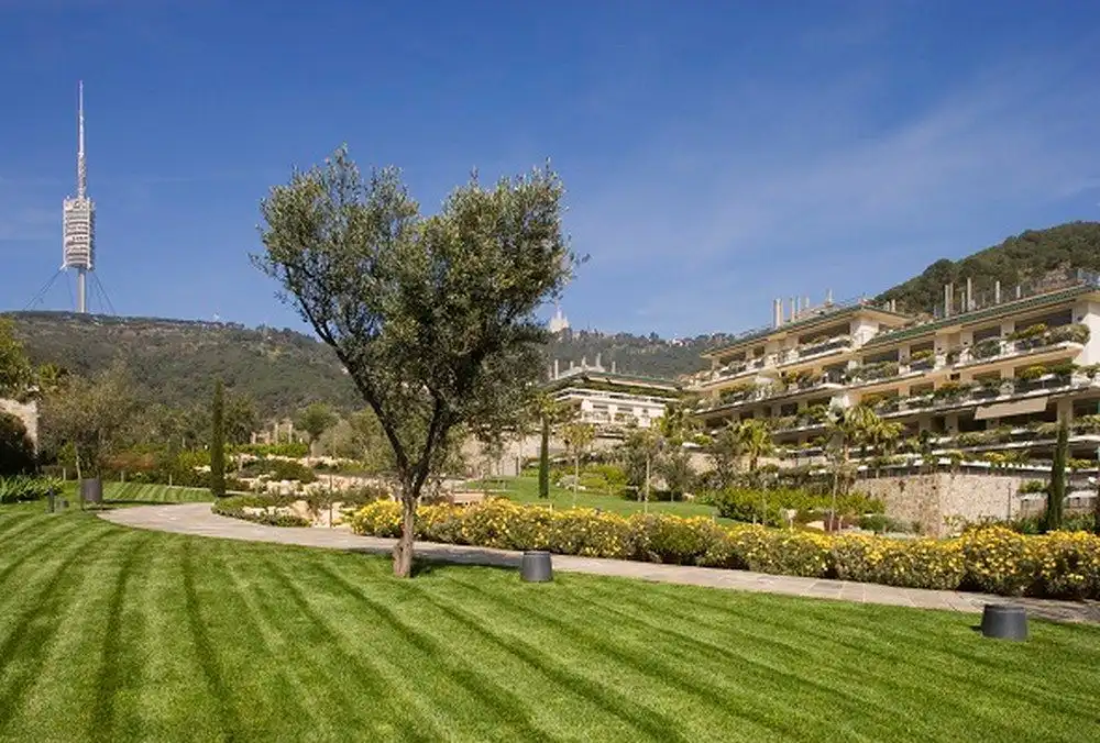 Garden of Flat for rent in Barcelona  with Private garden, Parquet flooring and Terrace