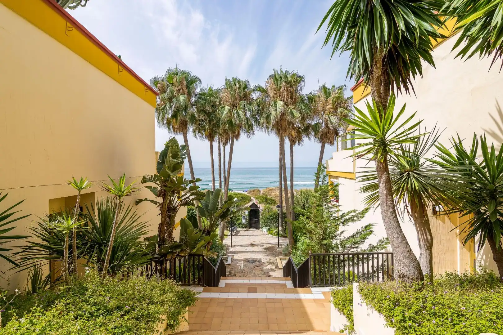Garden of Flat for sale in Marbella  with Air Conditioner, Heating and Private garden