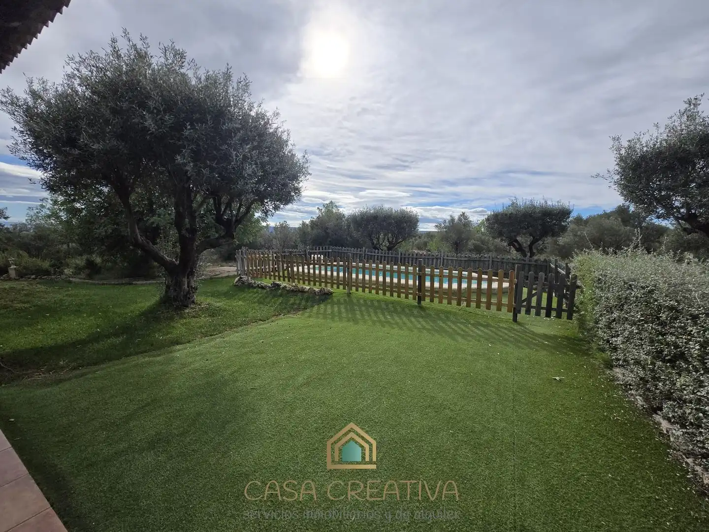 Jardín de Casa o chalet en venta en Chella con Aire acondicionado, Jardín privado y Amueblado