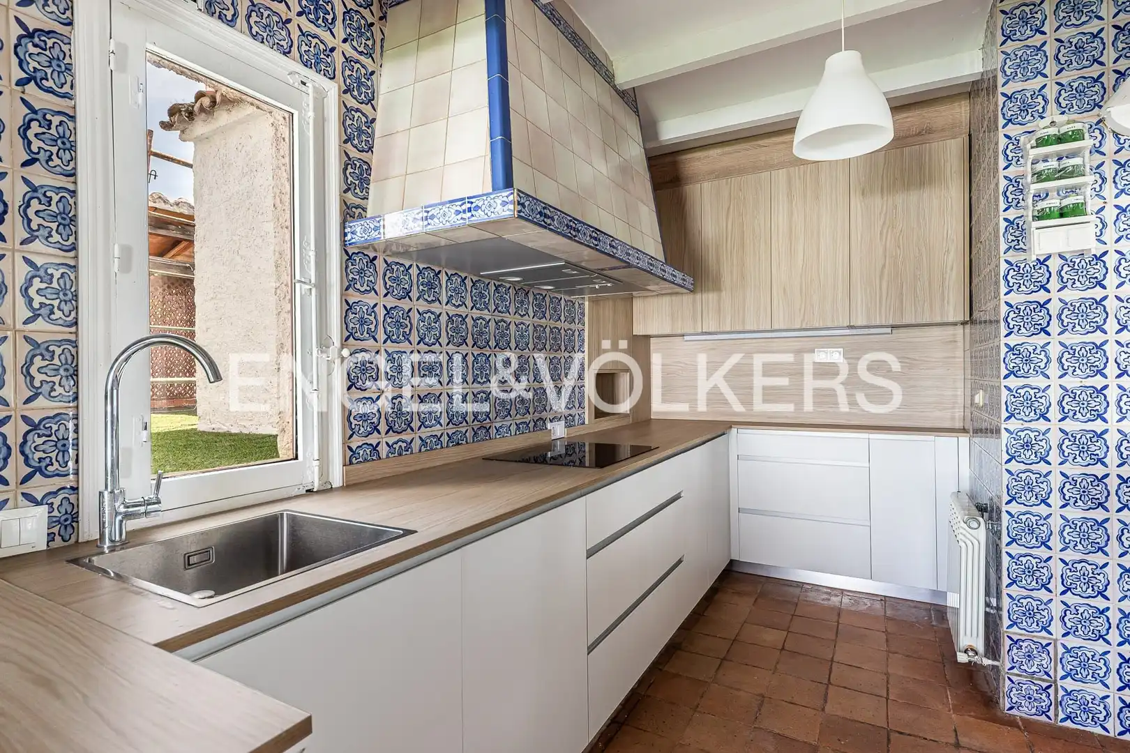 Cocina de Casa o chalet de alquiler en Las Rozas de Madrid con Calefacción, Jardín privado y Terraza