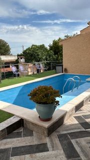 Swimming pool of House or chalet for sale in La Pobla de Vallbona  with Private garden, Terrace and Swimming Pool