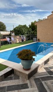 Swimming pool of House or chalet for sale in La Pobla de Vallbona  with Private garden, Terrace and Swimming Pool