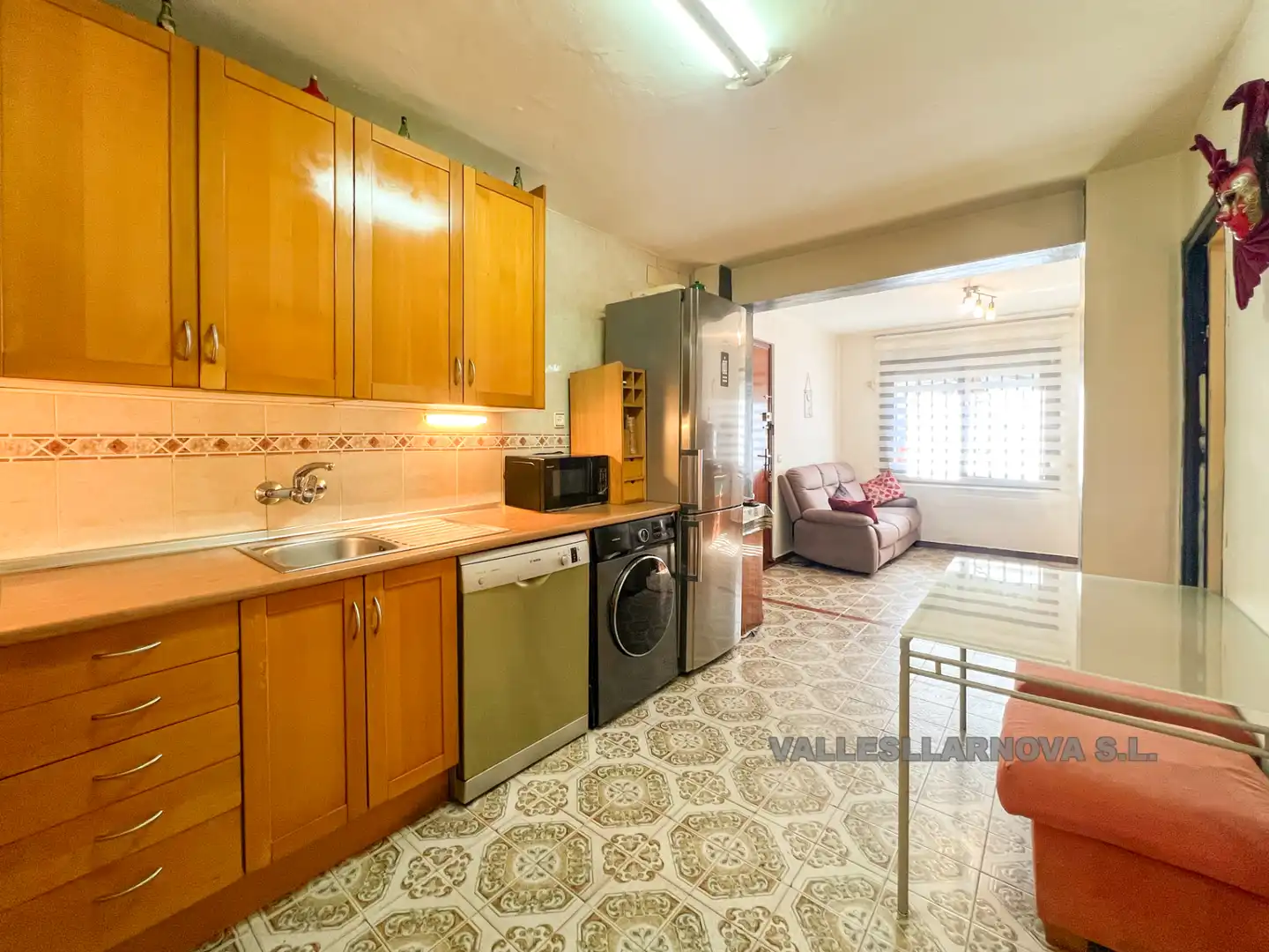 Kitchen of Flat for sale in Mollet del Vallès  with Parquet flooring and Balcony
