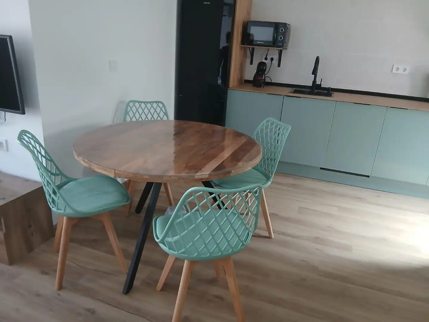 Comedor de Estudio de alquiler en Gandia con Aire acondicionado, Amueblado y Alarma