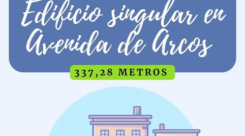 EDIFICIO SINGULAR EN AVENIDA DE ARCOS SUPERFICIE CONSTRUIDA 337,28M2