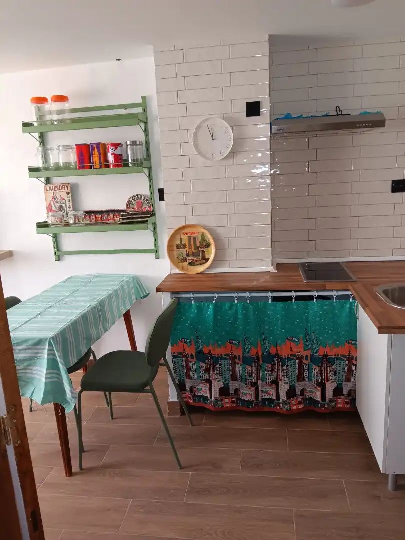 Kitchen of Apartments for rent in Álora  with Air Conditioner, Furnished and Washing machine
