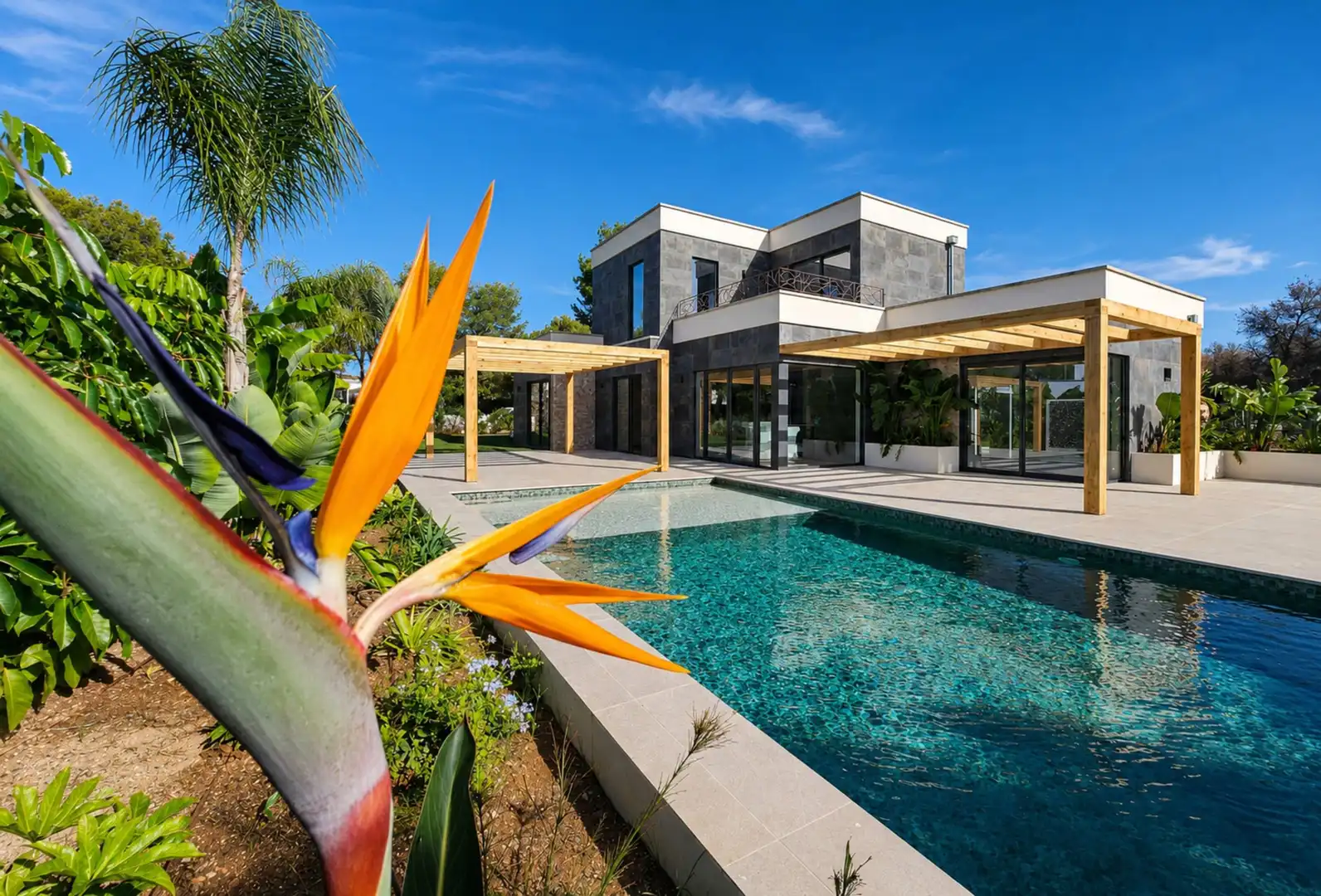 Exterior view of Houses for sale in Jávea / Xàbia  with Air Conditioner, Heating and Private garden