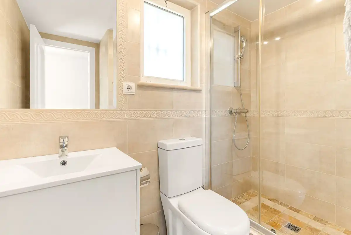 Baño de Casa o chalet en venta en Mijas con Aire acondicionado, Calefacción y Jardín privado
