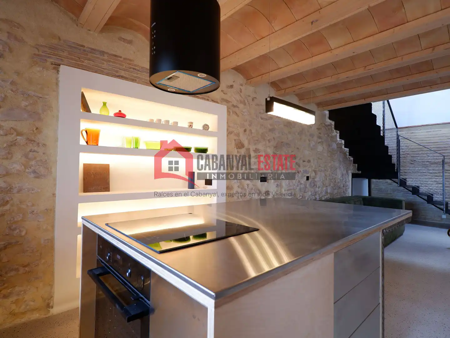 Kitchen of Houses for sale in Valencia  with Air Conditioner and Heating