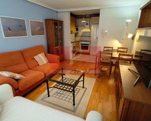 Sala d'estar de Apartament de lloguer en San Andrés del Rabanedo amb Calefacció, Terrassa i Traster