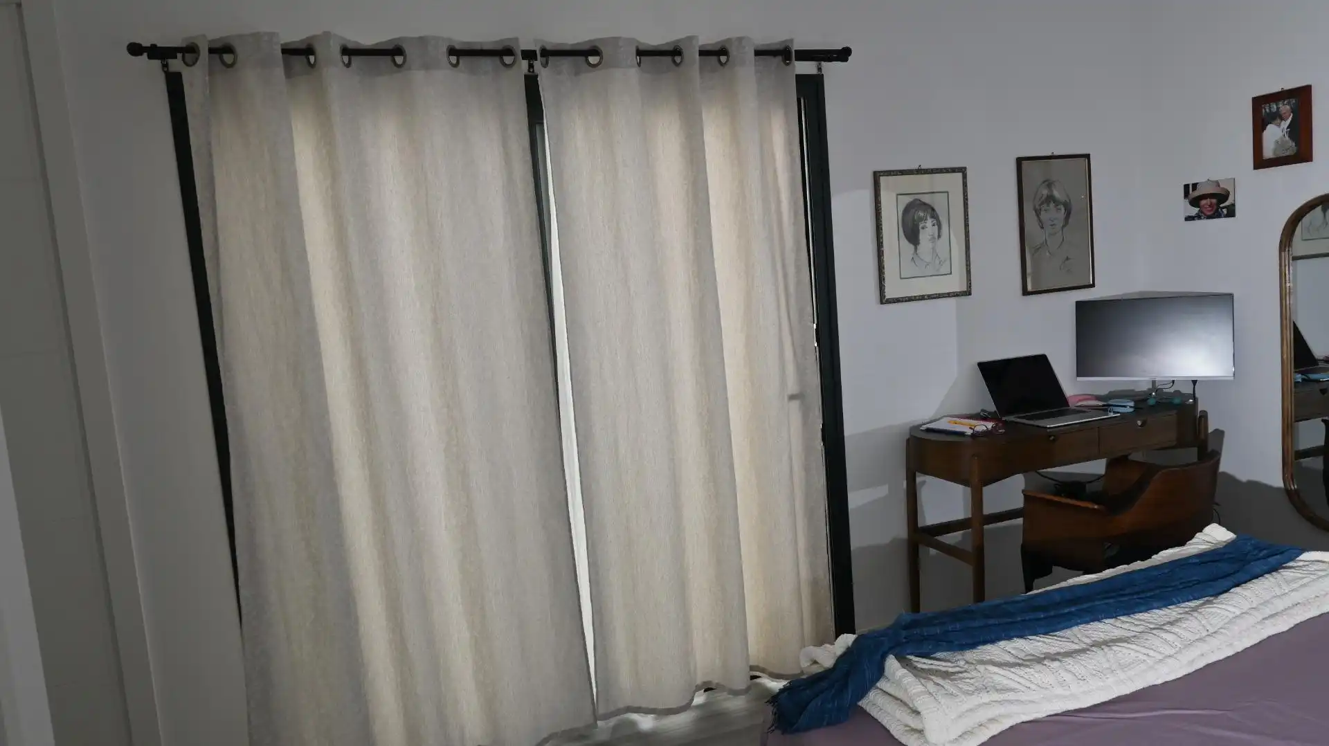 Habitación de Casa adosada en venta en La Oliva con Aire acondicionado, Jardín privado y Terraza