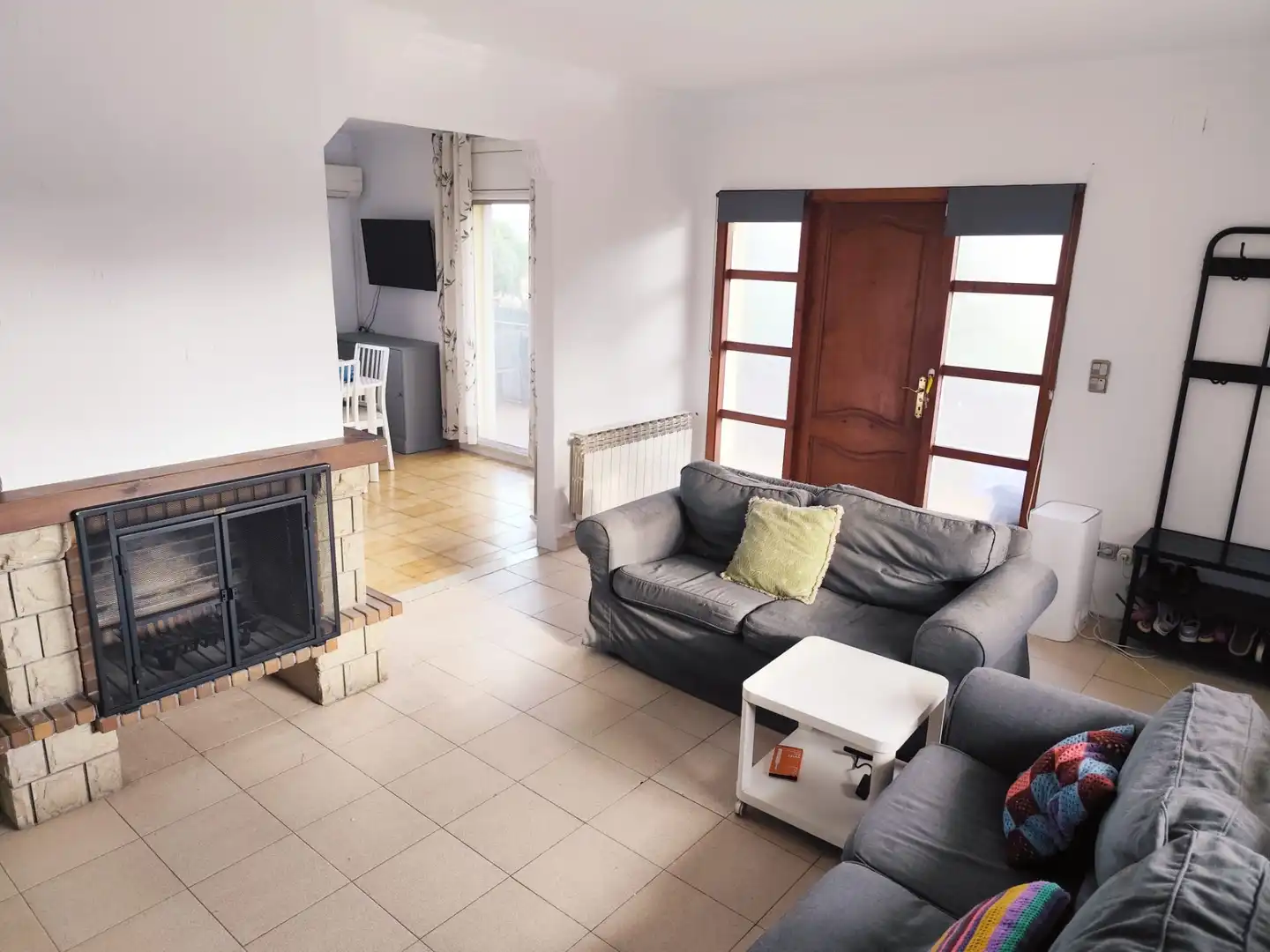 Sala d'estar de Casa o xalet en venda en Lliçà de Vall amb Aire condicionat, Calefacció i Jardí privat