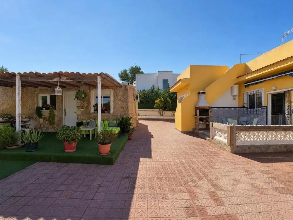 Terrassa de Casa o xalet en venda en Llucmajor amb Aire condicionat, Jardí privat i Traster